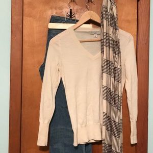 Cream sweater